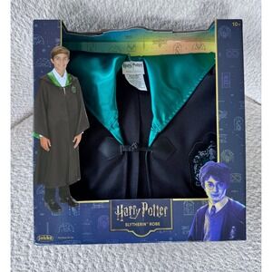 Harry Potter Slytherin Robe Jakks Pacific Kid Size 10-12 Official Wizard Costume